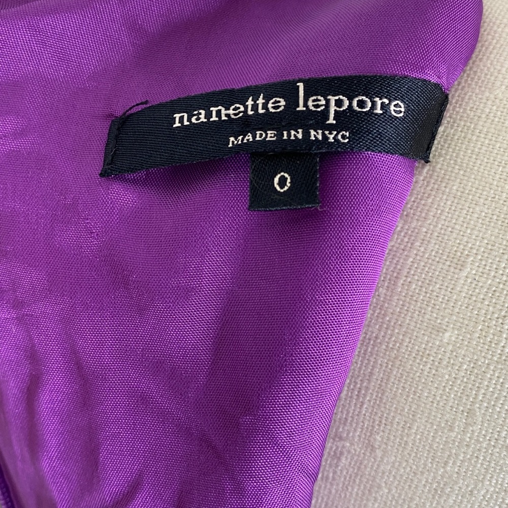 NANETTE LAPORE Geometric Snake Silk Sheath Dress - Picture 6 of 6